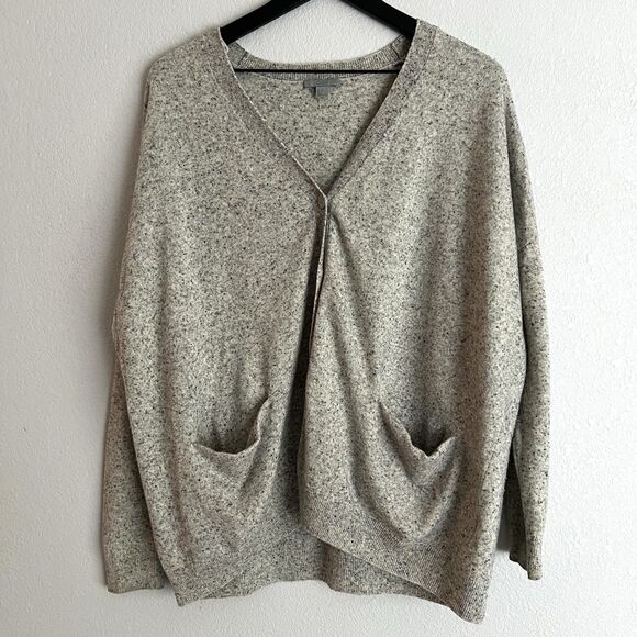COS Women’s Oversized Wool Cardigan Size XS Light Grey - Picture 1 of 6